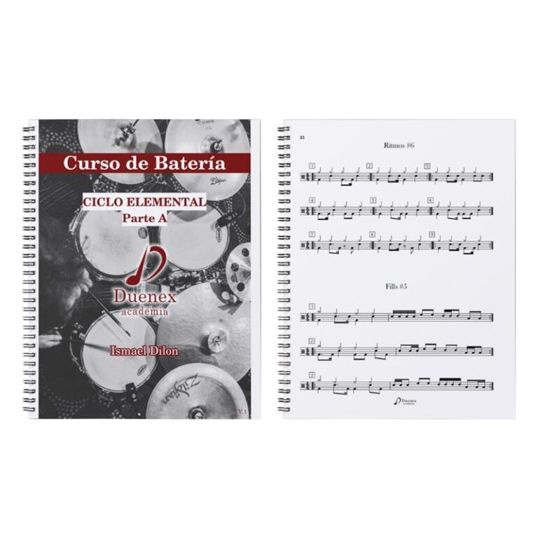Libro de Curso de Batería de Duenex Academia